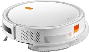 Aspirador Robô Xiaomi Vacuum E5 Preto Com Wi-fi E Controle